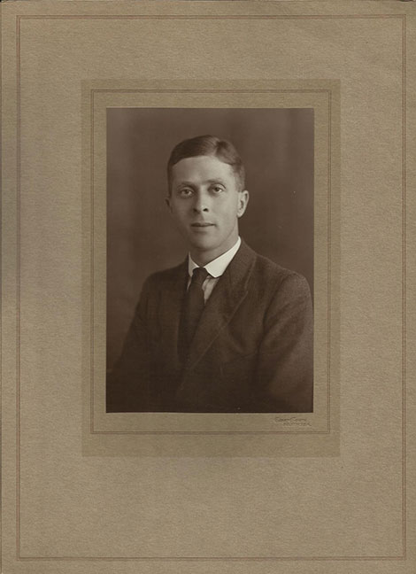 George Tudor Child (1895-1975), Amy’s twin brother.