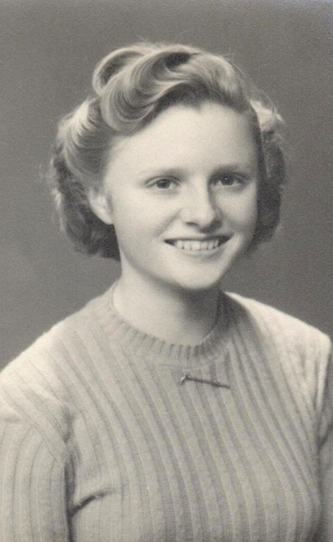 Ann Silvester about 1948