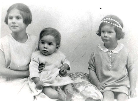 Helen, Richard and Margaret in 1929