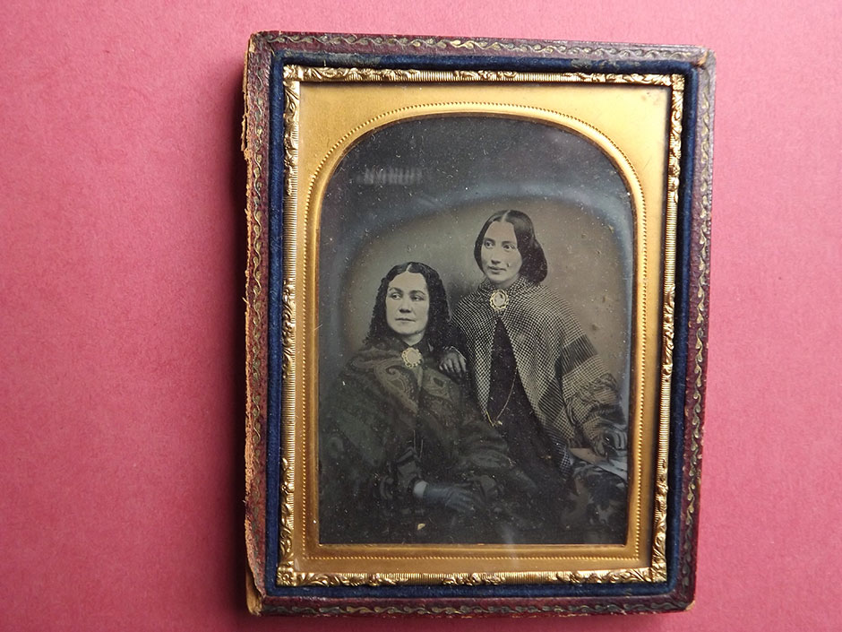 Photograph of Ambrotype taken from the Helen Kegie Collection