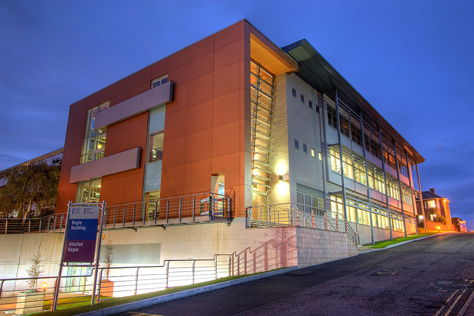 The Kegie Building at the University (Photo by courtesy of the University of South Wales)